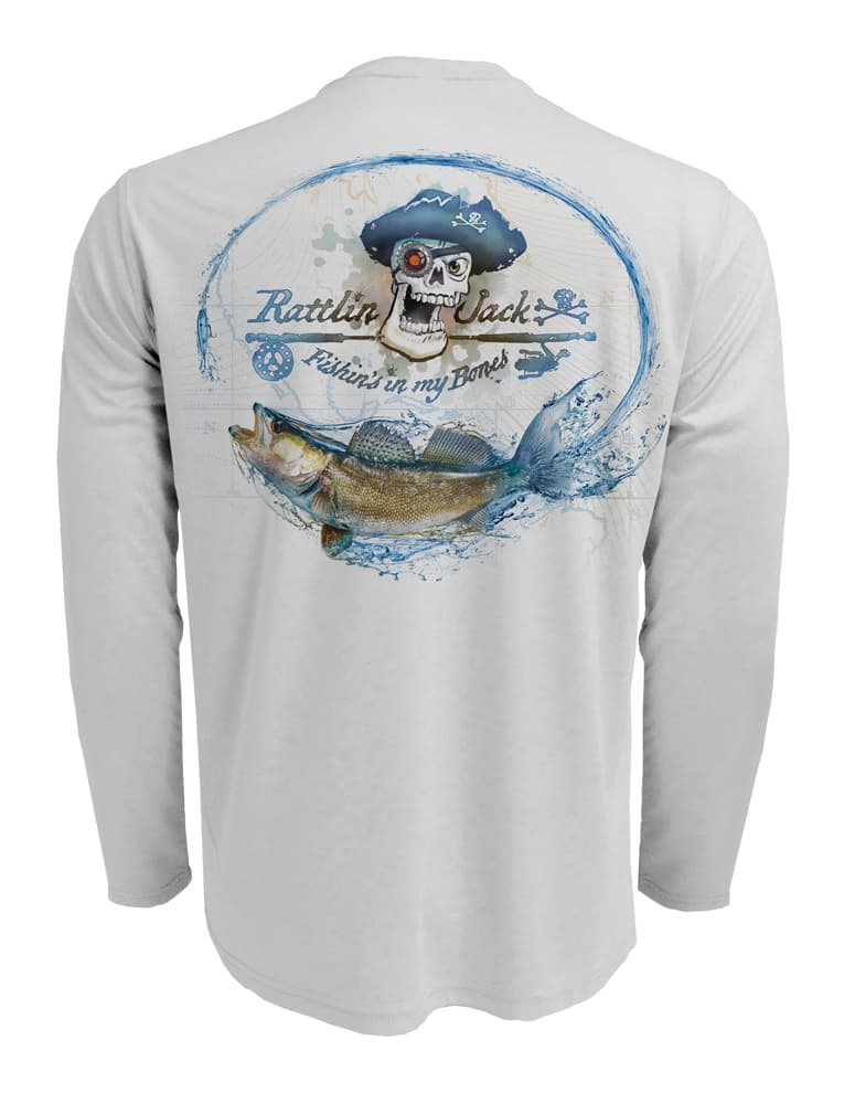 Rattlin Jack Sun Protection Breathable Fishing Shirts