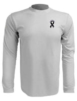 Mens-Unstoppable-UV-Crew_Neck-LS-Grey-Front View