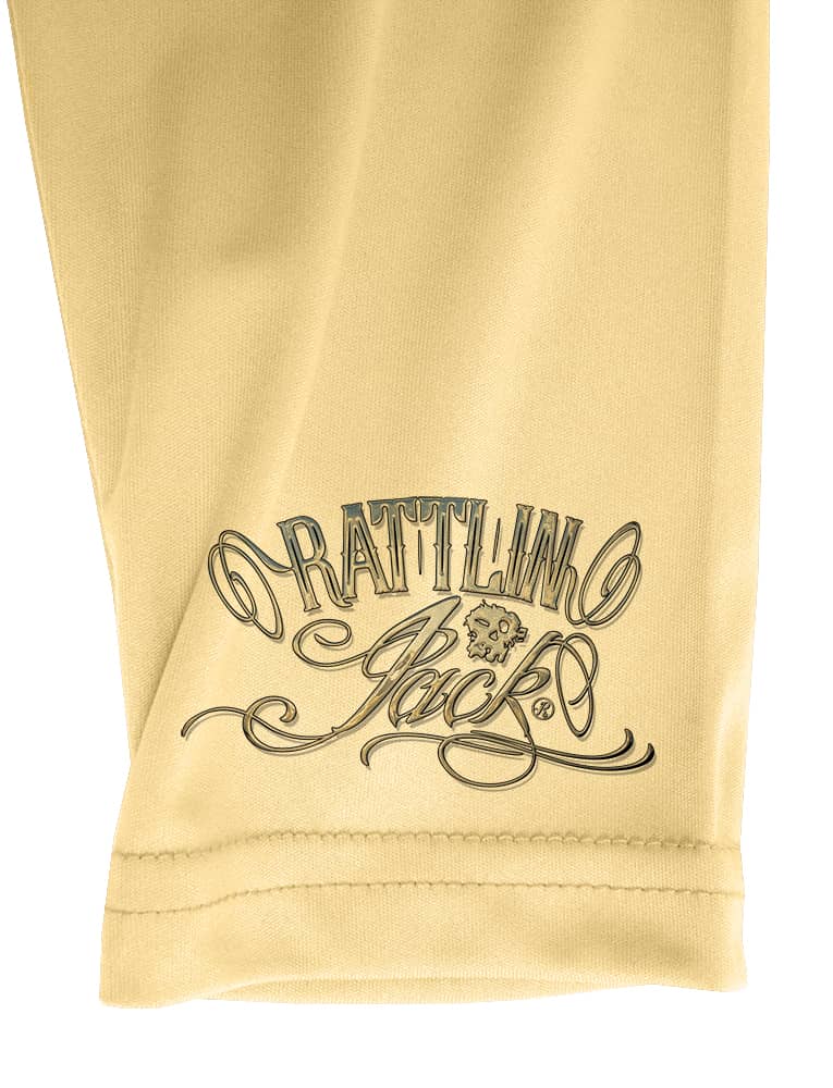 Rattlin-Jack-Wrist-Logo-UV-Fishing-Shirt-Mens-Long-Sleeve-Yellow-Detail