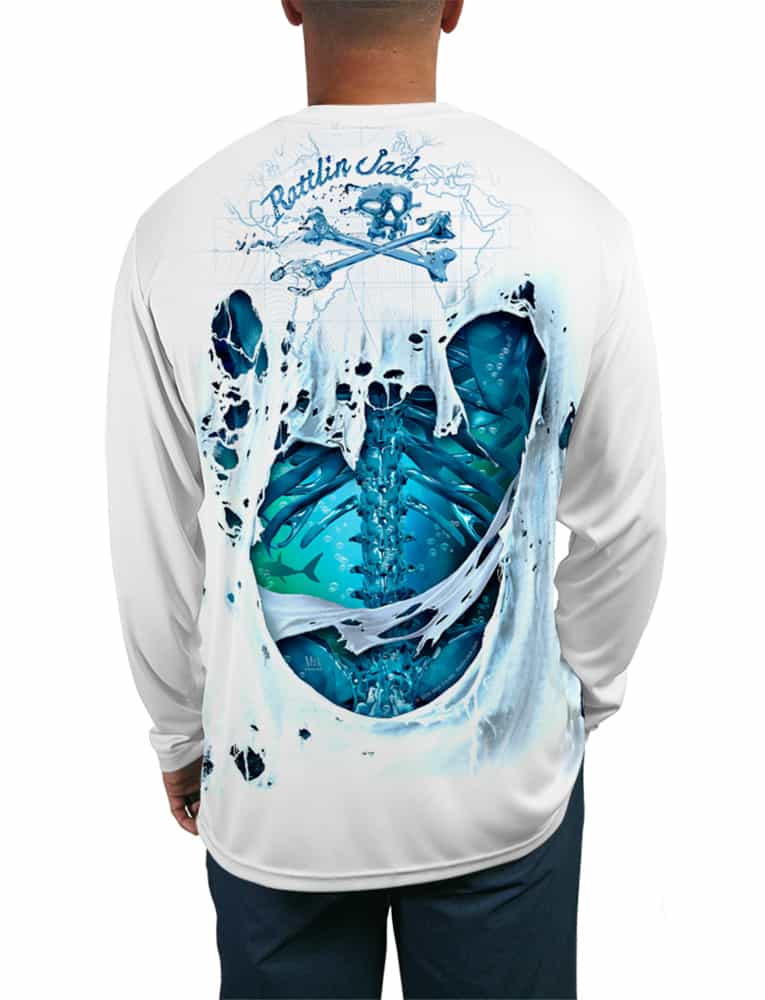 Rattlin Jack Sun Protection Breathable Fishing Shirts