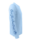 Chart-Your-Own-Course-Rattlin-Jack-Sun-Protection-Right-Sleeve shown in Blue