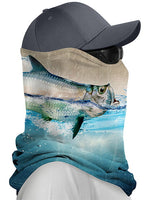 Comfort-fit-UV-Fishing-Neck-Gaiter-Tarpon-Taupe Right Side