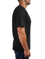Chart Your Own Course Mens Cotton Short Sleeve T-Shirt Soft Ring Spun 6.1 oz Relaxed Fit Side View