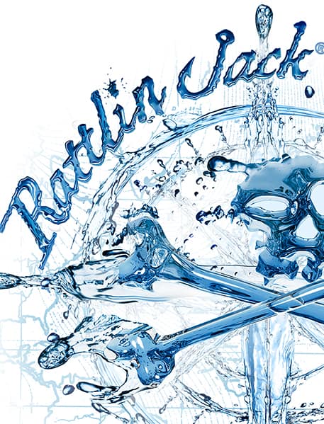 Rattlin Jack Compass Water UV Fishing Shirt Mens UPF 50 Sun