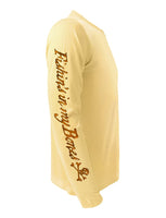Rattlin-Jack-Skull-Logo-Fishing-Shirt-UPF-50-Mens-UV Right side view in Yellow