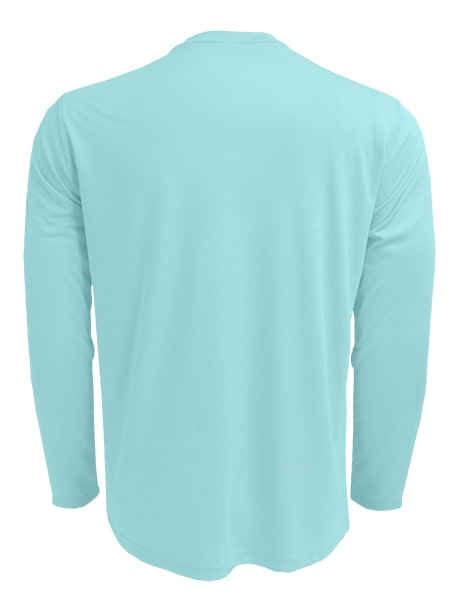 Men's Wrist Logo UV Fishing Shirt by Rattlin Jack | Moisture Wicking Rash Guard with UPF 50 Sun Protection | Long Sleeves | M / Yellow
