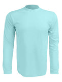 Rattlin-Jack-Wrist-Logo-UV-Fishing-Shirt-Mens-Long-Sleeve-Aqua-Front